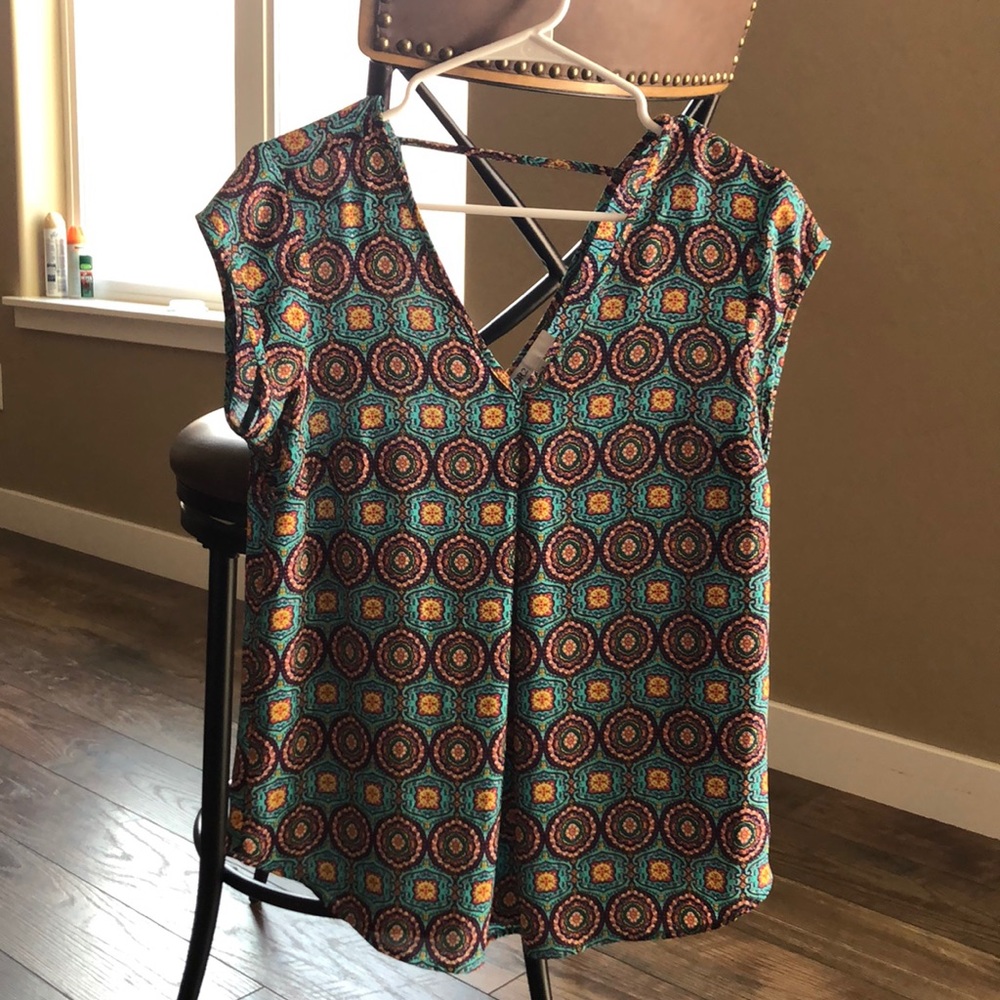 Patterned Blouse